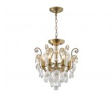 Bethel International Canada BET61X - Chandelier Metal & Crystal