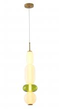 Bethel International Canada DLS36P26WG - Metal & Glass LED Pendant