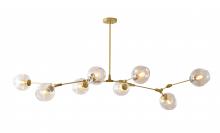 Bethel International Canada DLS59C70G - Metal & Glass Chandelier