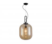 Bethel International Canada DU110COG - Matte Black Single Pendant Lighting