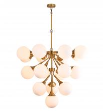 Bethel International Canada DU170C39CO - Iron & Glass Chandelier