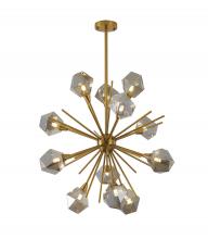 Bethel International Canada DU172C33G - Metal & Glass Chandelier