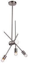 Bethel International Canada DU76SN - Chandelier Shiny Nickel