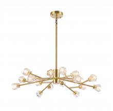 Bethel International Canada DU89G - Chandelier Shiny Gold