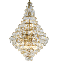 Bethel International Canada GL430C32BR-1 - Brass Chandelier