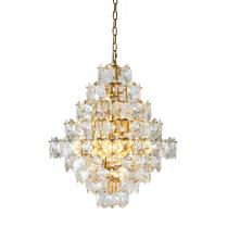 Bethel International Canada GL437C24BR - Brass Chandelier