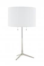 Bethel International Canada JTL123HL-PN - Table Lamp Antique Brass & Black
