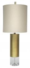 Bethel International Canada JTL39GV-AB - Antique Brass Table Lamp