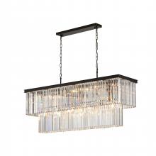 Bethel International Canada LA80C50B - Black Chandelier