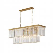 Bethel International Canada LA80C50BR - Gold Chandelier