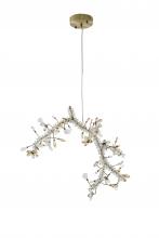 Bethel International Canada LX9902-BRZ - Stainless Steel & Crystal Chandelier