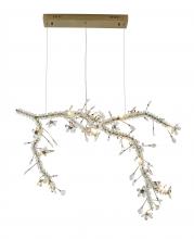 Bethel International Canada LX9904-BRZ - Stainless Steel & Crystal Chandelier