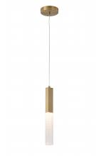 Bethel International Canada MAT05P14G - LED Pendant Stainless Steel & Glass
