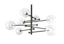 Bethel International Canada MSF01C47BK - Matte Black Chandelier