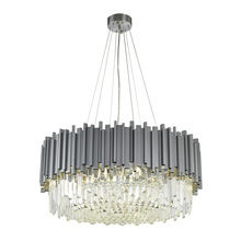 Bethel International Canada MU10C28CH - Silver Chandelier