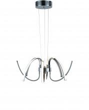 Bethel International Canada TR04 - LED Chandelier Chrome
