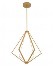 Bethel International Canada WE02C25GD - LED Chandelier Metal & Silicone