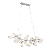 Bethel International Canada YS102C19SL - Silver Chandelier