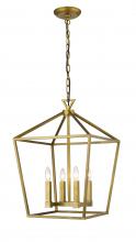 Bethel International Canada YS6217-4PB-GD - Gold Chandelier