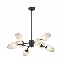 Bethel International Canada YS93C28B - Black Chandelier