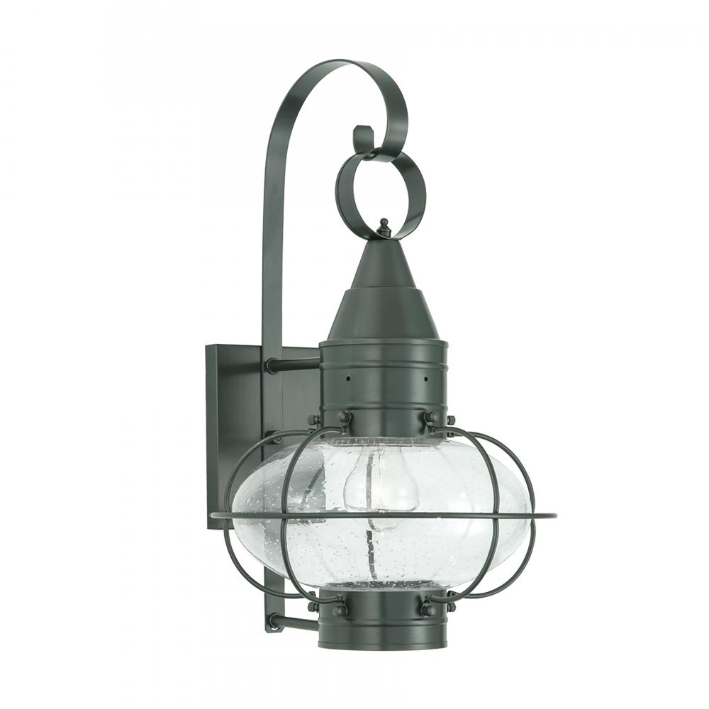 Classic 18.5'' High 1-Light Outdoor Sconce - Gun Metal