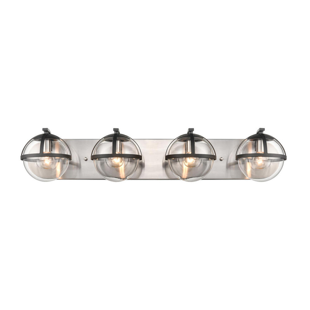 Davenay 31'' Wide 4-Light Vanity Light - Satin Nickel