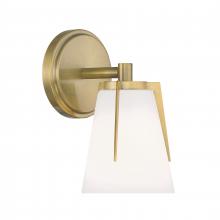 ELK Home 2501-AN-MO - Allure 9'' High 1-Light Sconce - Antique Brass