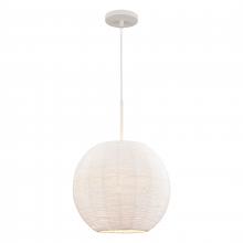 ELK Home 52255/1 - Sophie 14'' Wide 1-Light Pendant - White Coral