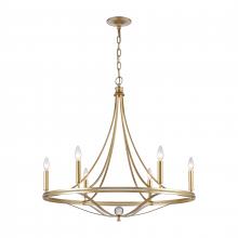 ELK Home 69485/6 - Noura 31.5'' Wide 6-Light Chandelier - Champagne Gold