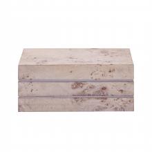 ELK Home H0897-11944 - Salem Box - Tall White Burl Wood